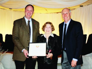 Diamond Jubilee Medal presented to Conway