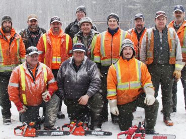Timbeeerrrrr… Sno-Fun Logger’s Competition, cold but fun