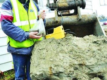 Soil contamination detected on township property