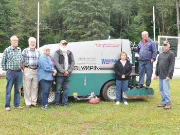 Quadeville receives Olympia donation