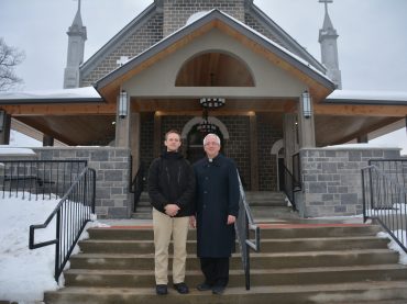New year, new entrance for St. Hedwig’s Church