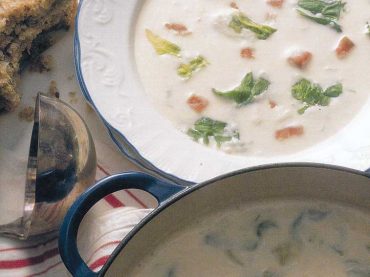 Potato soup makes a filling meal