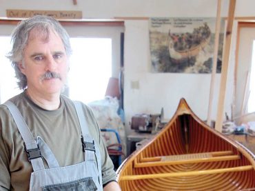 A passion for making beautiful canoes