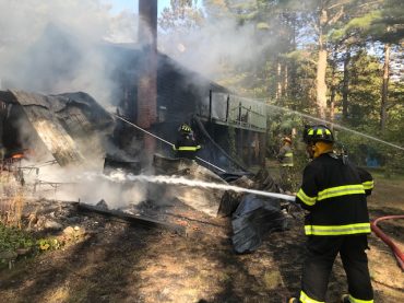 Wadsworth Lake home destroyed by fire