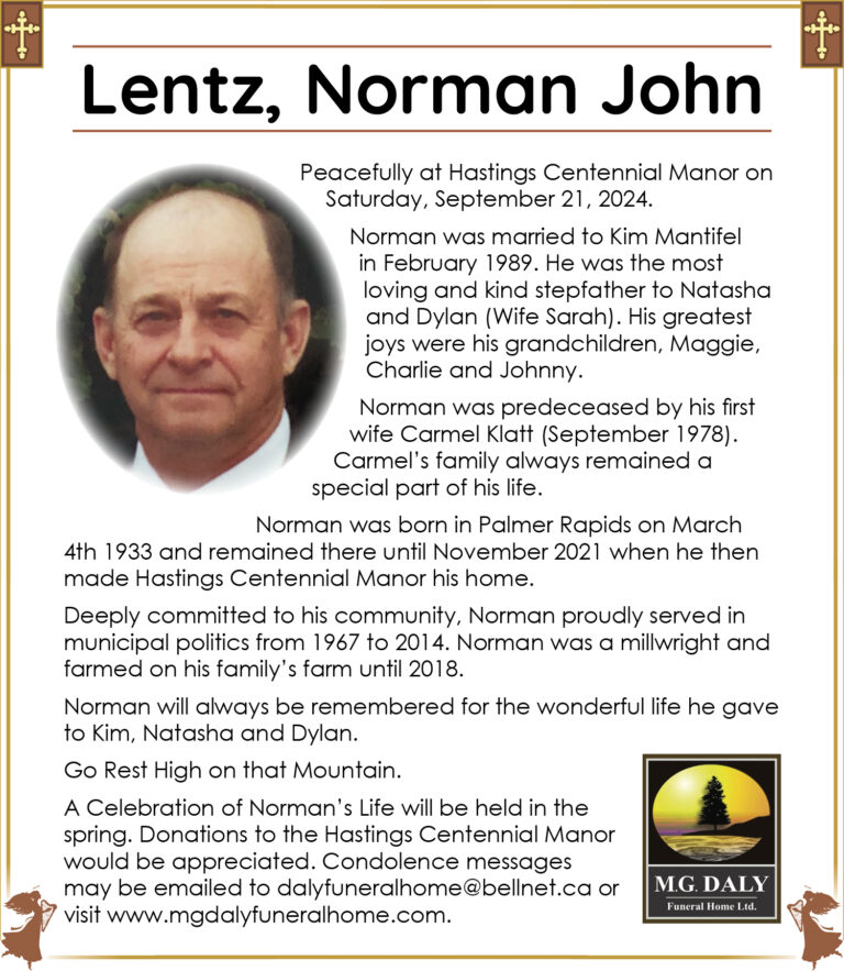 09-25 Lentz OBIT 3x
