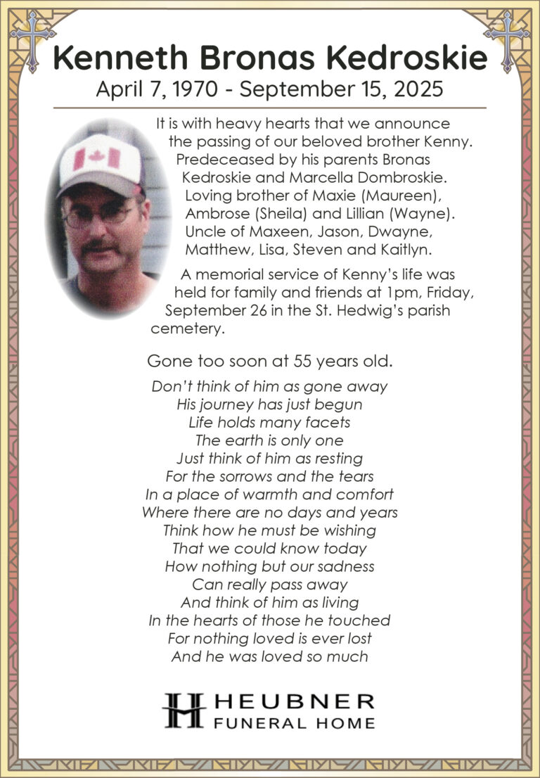 10-01 Kedroskie OBIT 3x