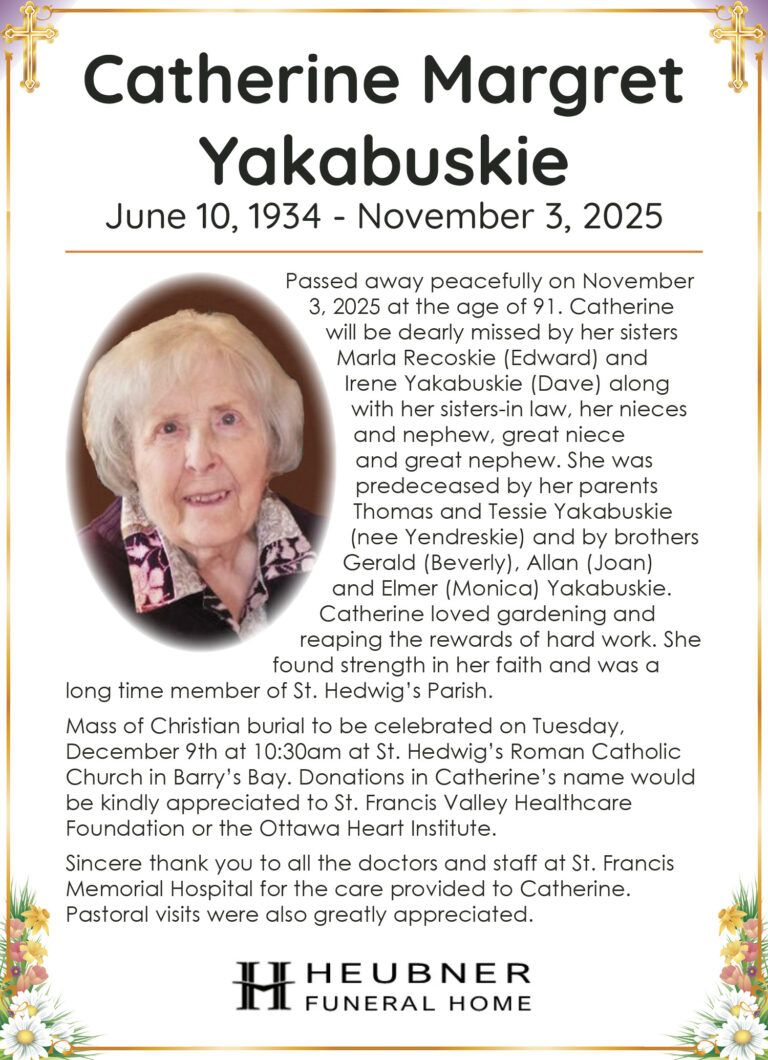 12-03 Yakabuskie OBIT 3x