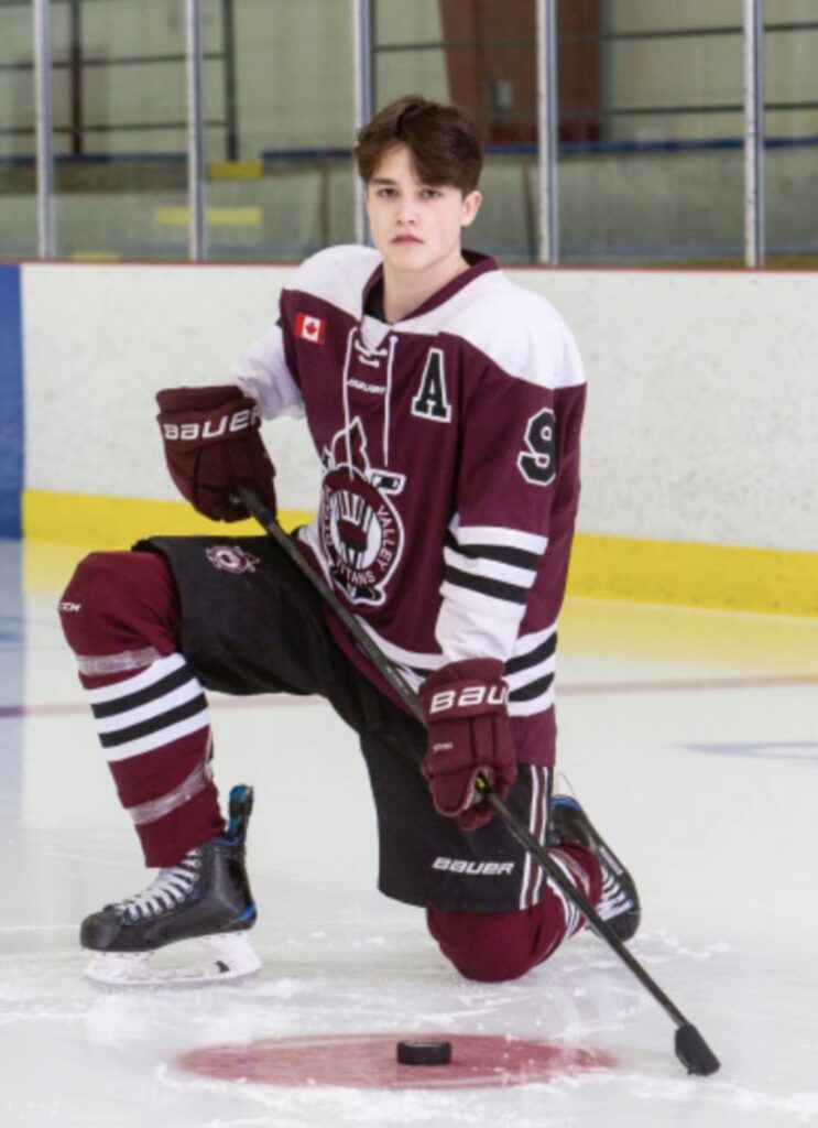 Connor Clattenburg is living his hockey dream